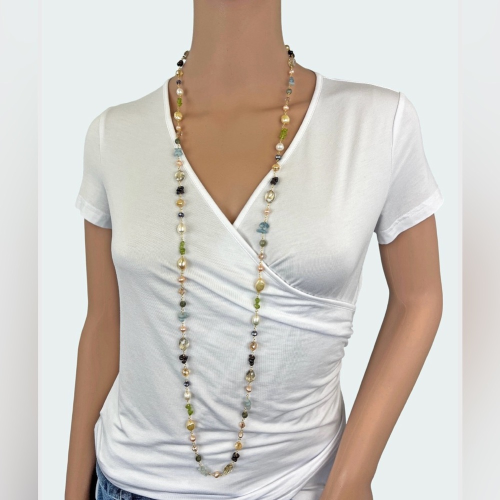 NWT ✨Multi Gemstone✨Necklace